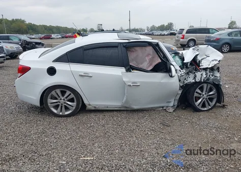 2012 Chevrolet Cruze Ltz from USA, damaged, VIN 1G1PH5SC3C7168893